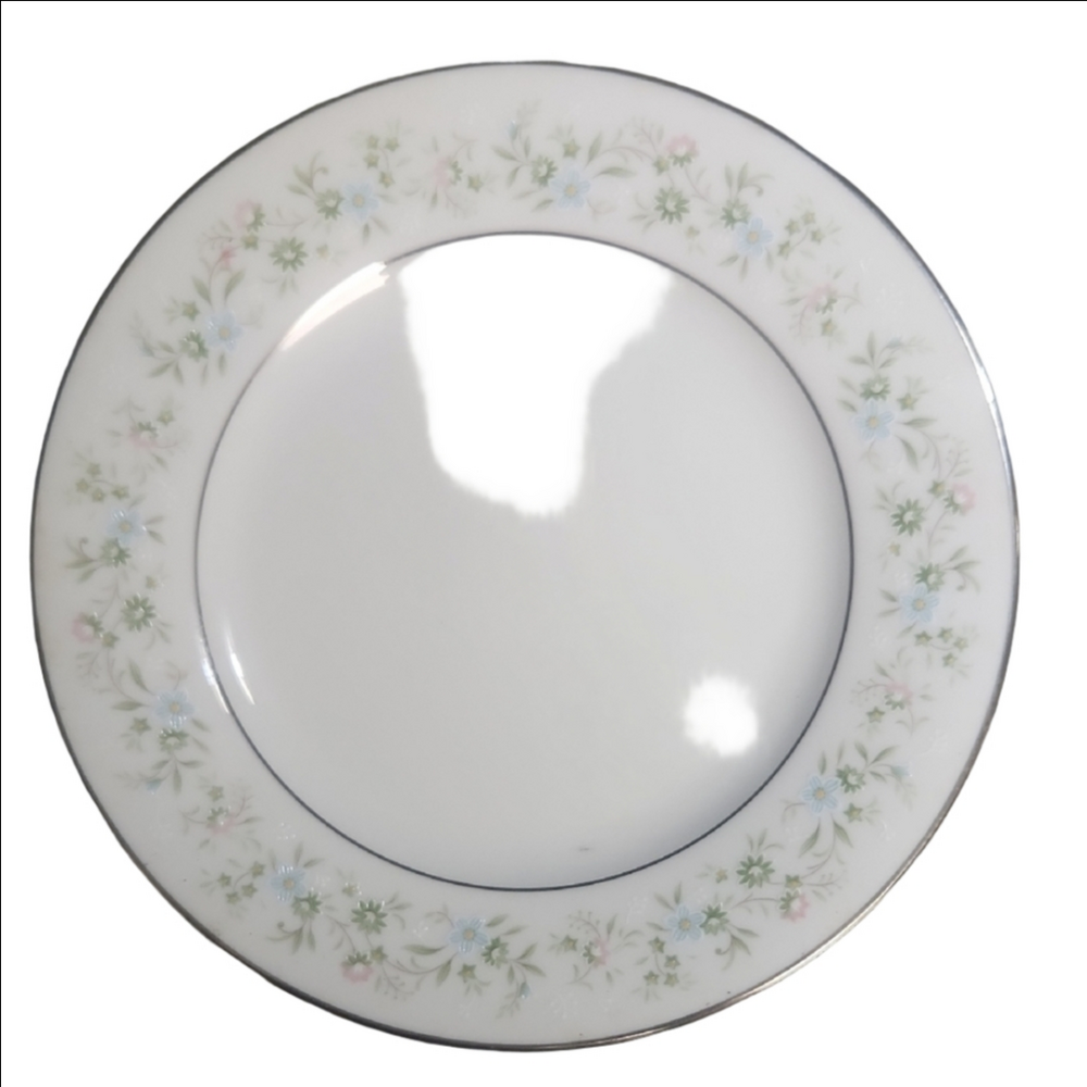 Noritake Savannah Platinum Bread And Butter Dinnerware Plate